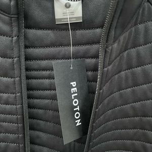 PELOTON WOMEN’S CRAFT TRACK JACKET SIZE S - BLACK